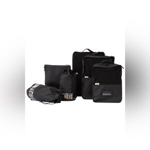 BEIS Black Packing Cube Set